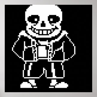 Sans Undertale Poster