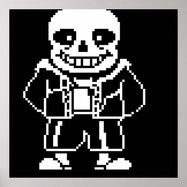 Sans Undertale Poster (Front)