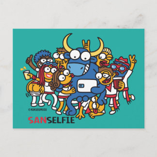Sanselfie Postcard