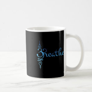 Sanskrit Zen Yoga Meditation Breathing Symbol Coffee Mug