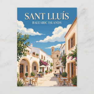 Sant Lluís Spain Postcard