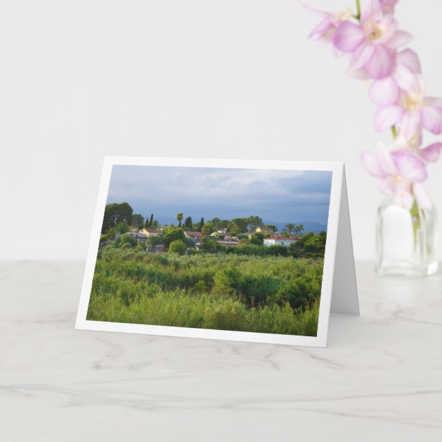 Sant Miquel Urbanisation, Valencia, Spain Card (Orchid)