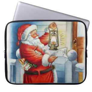 Santa 001 laptop sleeve