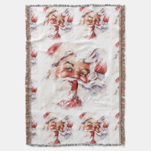 Santa 024 throw blanket