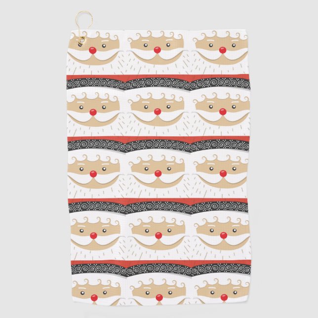 Santa 026 golf towel (Front)