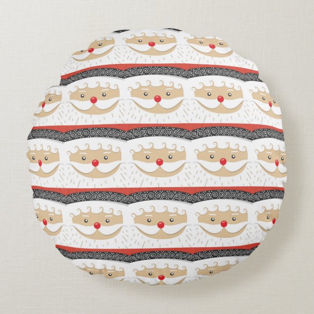 Santa 026 round cushion (Front)