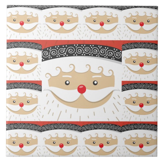 Santa 027 ceramic tile (Front)