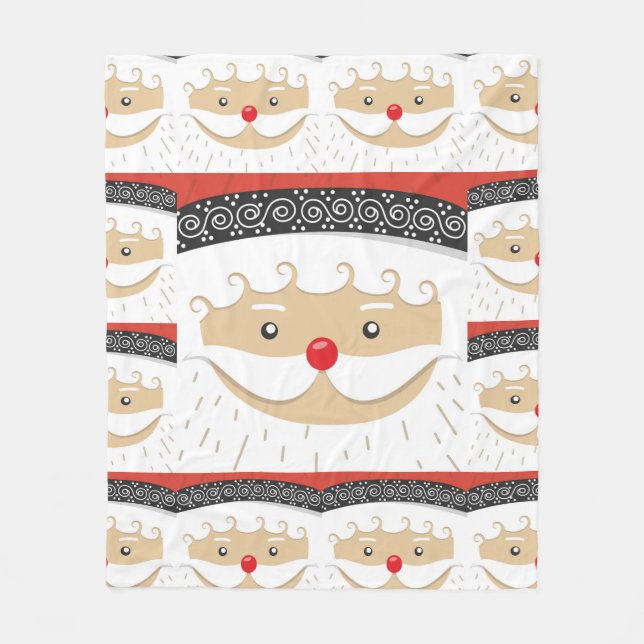 Santa 027 fleece blanket (Front)