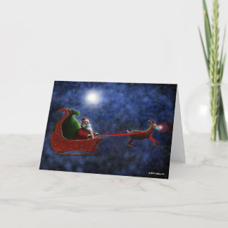 Santa 2020 by RyGuy Art Holiday Card