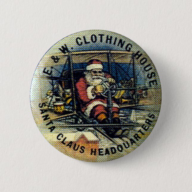 Santa 5 - Button (Front)