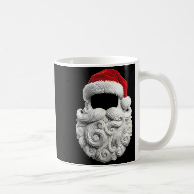 Santa 67 6 7 Six Seven Beard Cool Realistic  Coffee Mug (Right)
