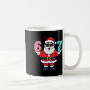 Santa 67 Donut Meme Funny Christmas Holiday  Coffee Mug
