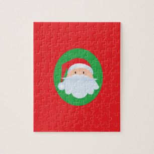 Santa 8x10 Photo Puzzle with Gift Box