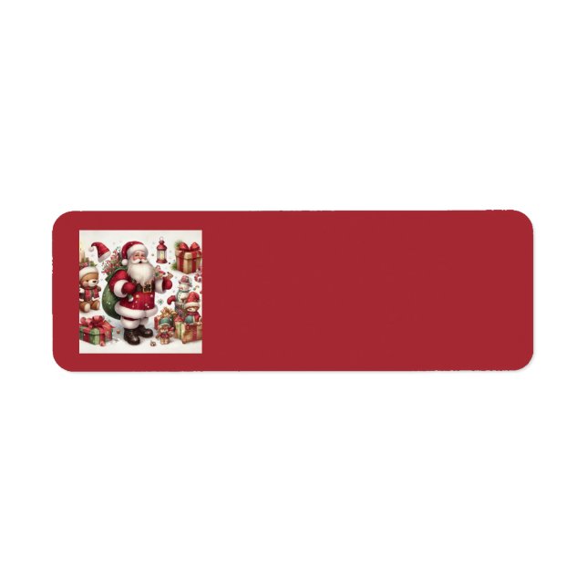 Santa Address Labels (Front)