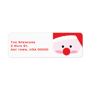 "Santa" Address Labels