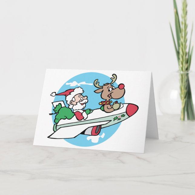 Santa Airways Holiday Card (Front)
