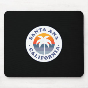 Santa Ana California Ca Palm Tree Beach Vacation S Mouse Pad