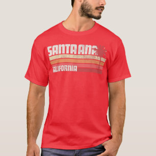 Santa Ana California CA Vintage 70s 80s Gift Beach T-Shirt