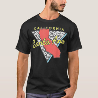 Santa Ana California T  Retro CA Souvenirs  T-Shirt