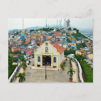Santa Ana Chapel, Guayaquil, Ecuador Postcard