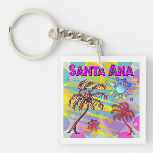 Santa Ana Happy and Hope Keychain