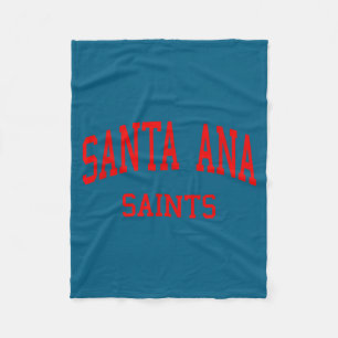 Santa ana high school hs santa ana ca retro fleece blanket