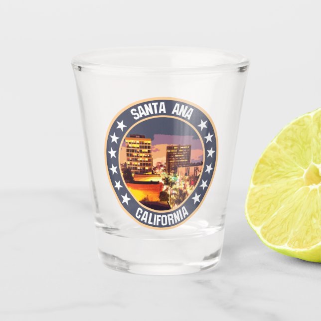 Santa Ana                                          Shot Glass (Front)