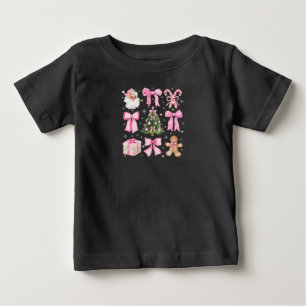 "Santa and Dinosaurs Magic" Baby T-Shirt
