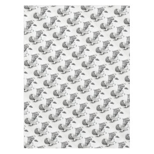 Santa-and-Horse-1 Tablecloth
