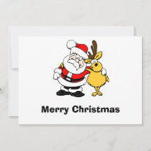 Santa and Reindeer Mug 