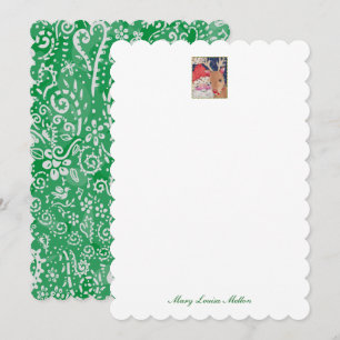 Santa and Rudolf Personalised Notes Invitation