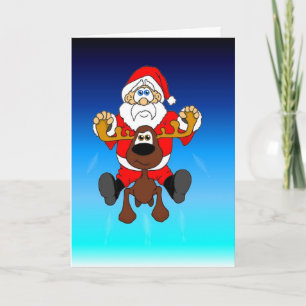 Santa and Smooshy Holiday Card