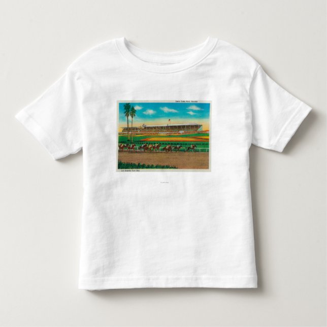 Santa Anita Park Horse RacesArcadia, CA Toddler T-Shirt (Front)