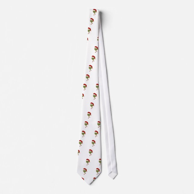 Santa Artichoke Runner Tie (Front)