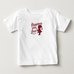 Santa as a Toddler – Happiness & Love Baby T-Shirt