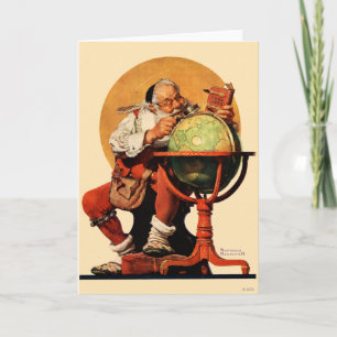 Santa at the Globe Holiday Card