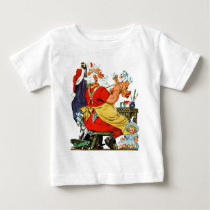 Santa at Work Baby T-Shirt