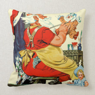 Santa at Work Cushion