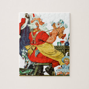 Santa at Work Jigsaw Puzzle