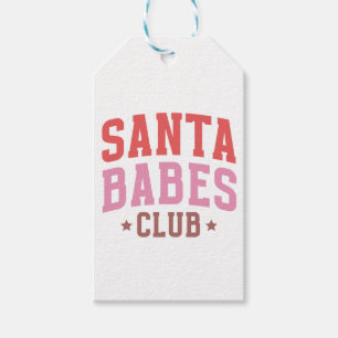Santa Babe's Club Gift Tags
