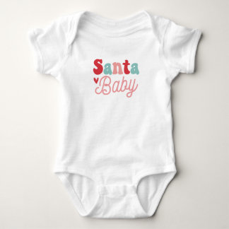 Santa Baby Baby Bodysuit
