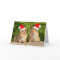 Santa Baby Chipmunks Card