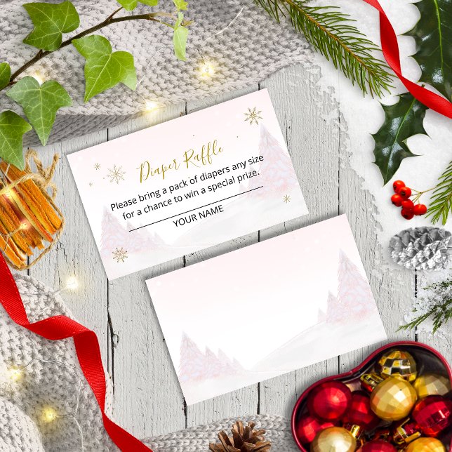 Santa Baby Christmas Baby Diaper Raffle Enclosure  (Creator Uploaded)