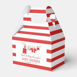 Santa Baby Christmas Baby Shower Favour Box