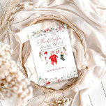 Santa Baby Christmas Baby Shower Gender Neutral Thank You Card<br><div class="desc">Santa Baby Christmas Baby Shower Gender Neutral Invitation</div>