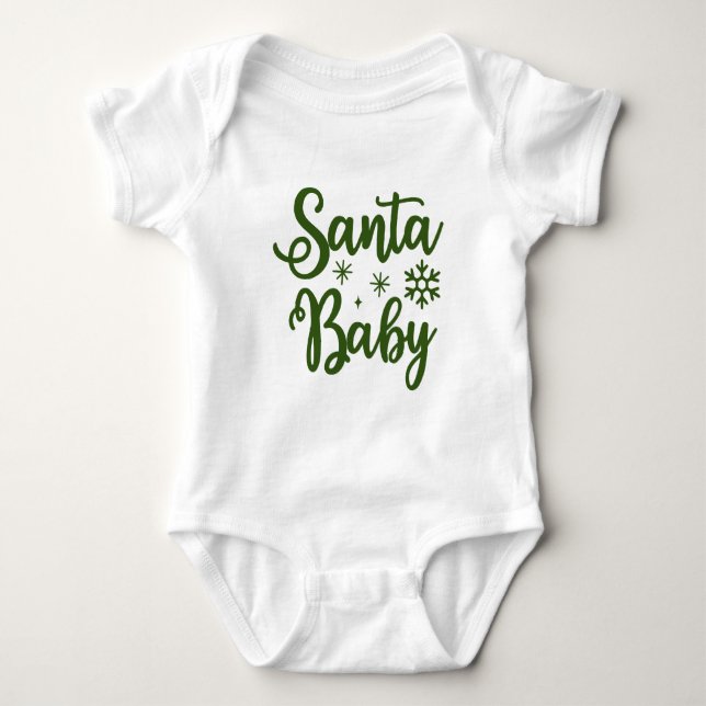 Santa Baby - Christmas Bodysuit (Front)