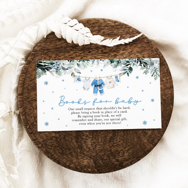 Santa Baby Christmas Clothesline Books for Baby Enclosure Card (Santa Baby Christmas Clothesline Books for Baby Enclosure Card)