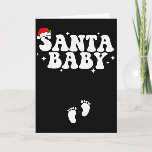Santa Baby Christmas Pregnancy Announcement Pregna