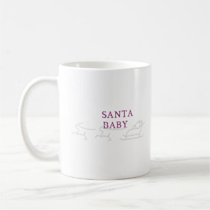 Santa Baby: Festive and Flirty Holiday Cheer" Coffee Mug
