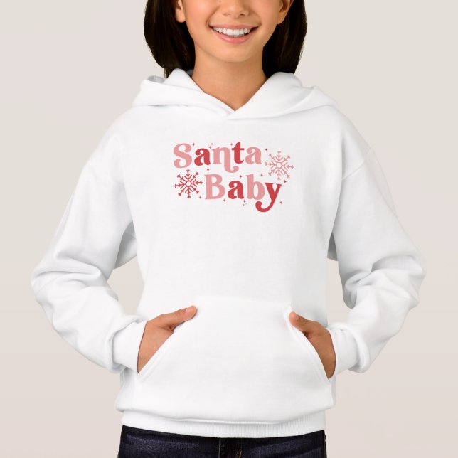 Santa Baby - Fun Holiday Typography Design (Front)